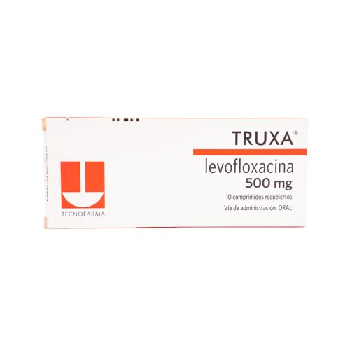 Truxa Levofloxacino 500 Mg Caja X 10 Comprimidos Tecnofarma