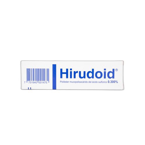 Hirudoid Mucopolisacarido 0,3 Gr Tubo X 40 Gr Gel Tópico Euroetika
