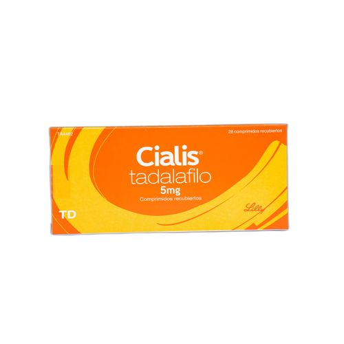 Cialis Tadalafil 5 Mg Caja X 28 Comprimidos Lilly