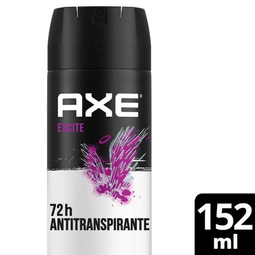 Desodorante Axe Aerosol Aplicador Excite Frasco X 152 Ml Unilever