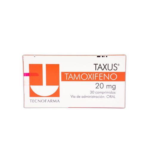 Taxus Tamoxifeno Citrato 20 Mg Caja X 30 Comprimidos Tecnofarma