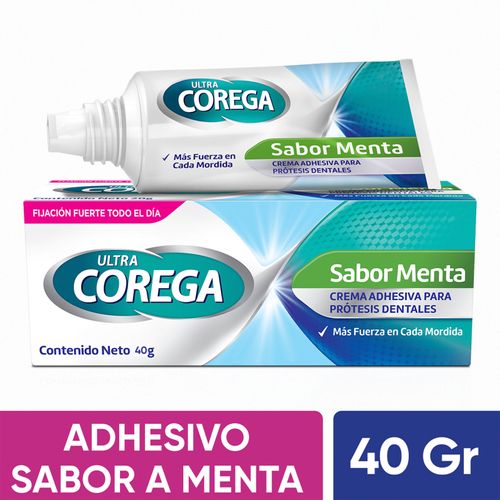 Crema Adhesiva Corega Ultra 3D Tubo X 40 Gr Gsk