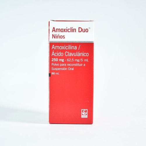Amoxiclin Duo Niños Frasco X 90 Ml
