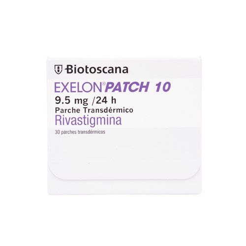Exelon Rivastigmina 18Mg Caja X 30 Unidades Parche Biotoscana
