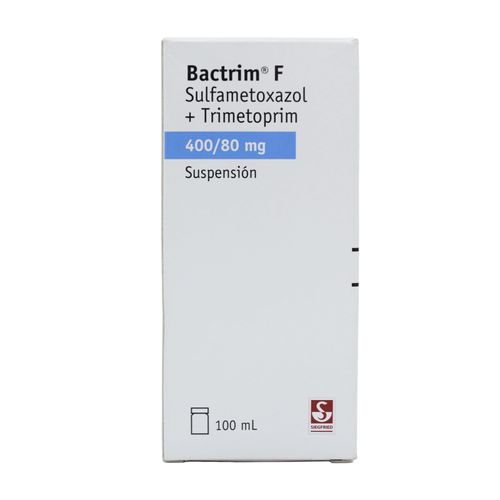 Antibiótico Bactrim F 400/80Mg 5Ml Suspensión Frasco X 100Ml