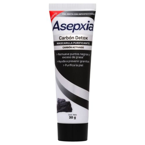 Mascarilla Asepxia Peel Off Tubo X 30 Gr Genomma