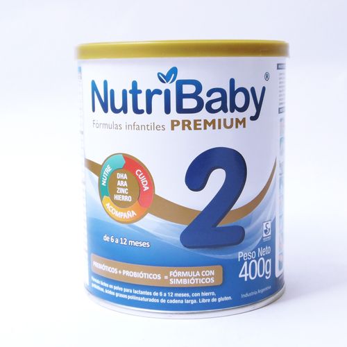 Nutribaby Etapa 2 Lata X 400 Gr Polvo Siegfried