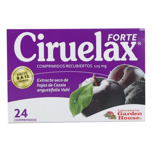 Ciruelax Forte Caja X 24 Comprimidos Megalabs