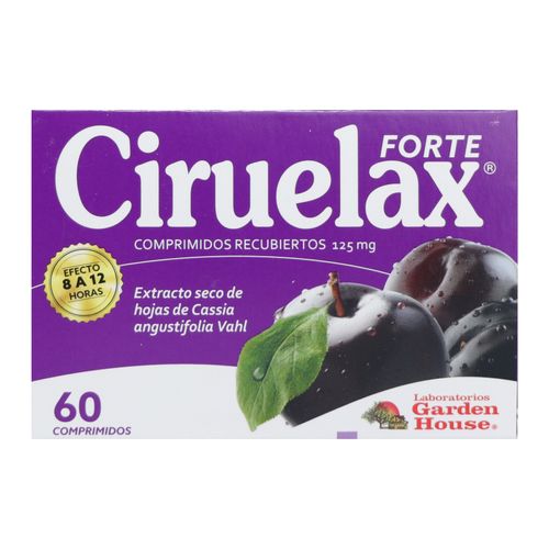 Ciruelax Forte Caja X 60 Comprimidos Megalabs