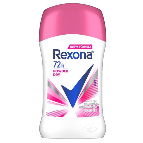 Desodorante Rexona En Barra Powder Dry 50 Gr Unilever
