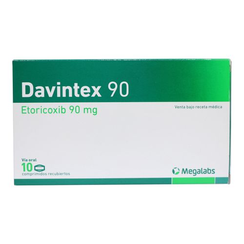 Davintex Etoricoxib 90 Mg Caja X 10 Comprimidos Megalabs