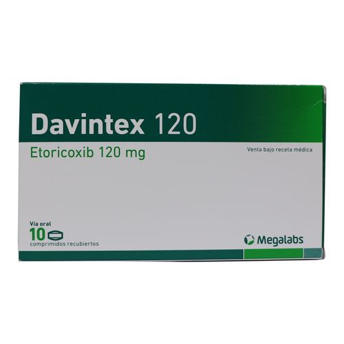 Davintex Etoricoxib 120 Mg Caja X 10 Comprimidos Megalabs