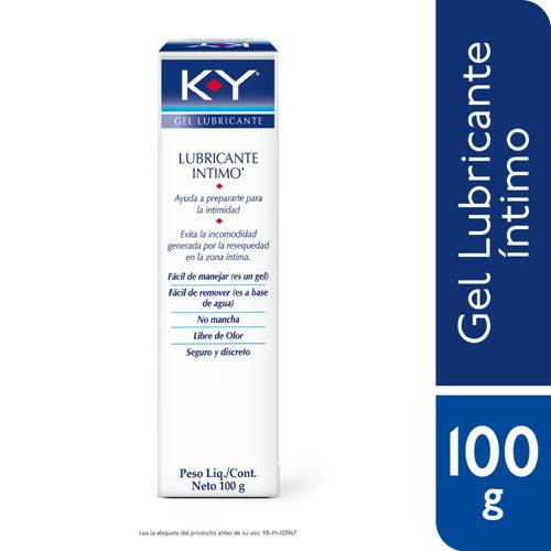 Lubricante K Y Gel Tubo X 100 Gr Rb Health