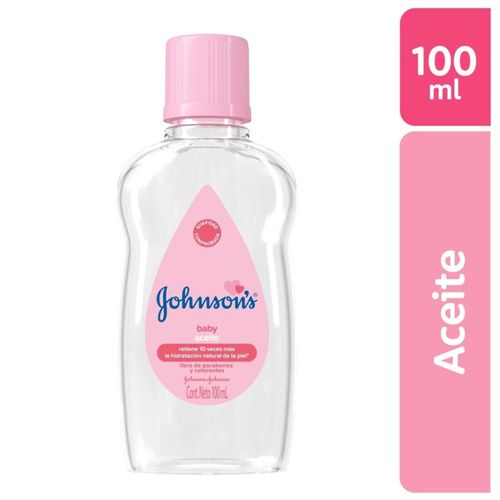 Aceite Johnson´S Baby Original Frasco X 100 Ml