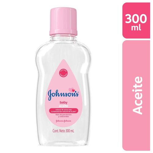 Aceite Johnson´S Baby Original Frasco X 300 Ml