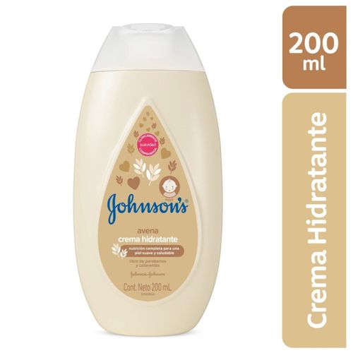Crema Líquida Johnson´S Avena Frasco X 200 Ml