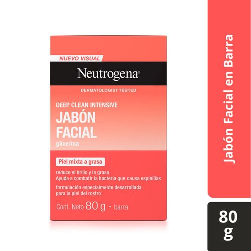 Jabón Neutrogena Dp Cl Intensi Sab Fac 12 X 80 Gr Johnson