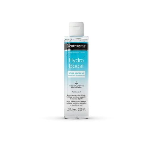 Agua Micelar Neutrogena Hydro Boost Desmaquillante Frasco X 200 Ml Johnson
