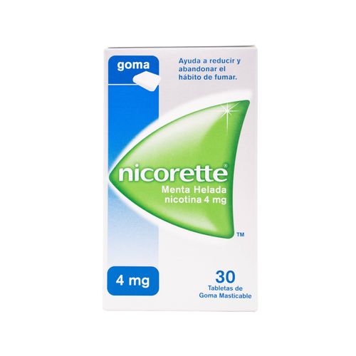 Nicorette Menta Helada 4 Caja X 30 Tabletas Masticable Johnson
