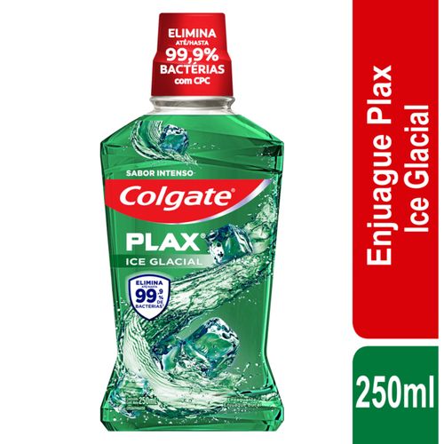 Enjuague Bucal Plax Ice Glacial Frasco X 250 Ml Colgate