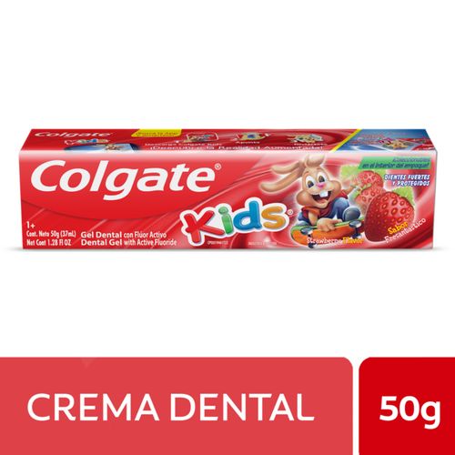 Crema Dental Colgate Kids Strawberry Tubo X 50 Gr