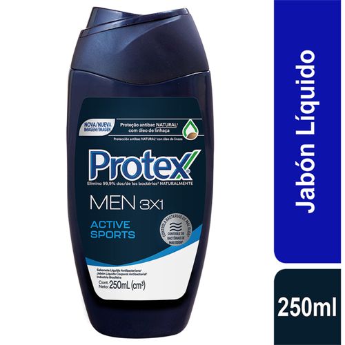 Jabón Protex Líquido Men Sport Frasco X 250 Ml Colgate