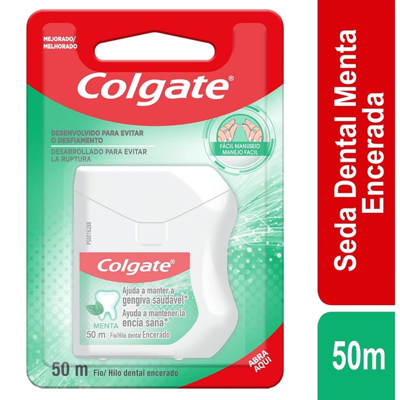seda-dental-colgate-cera-menta-50-metros-colgate
