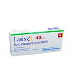 Lasix Furosemida 40 mg x20 Tabletas Sanofi