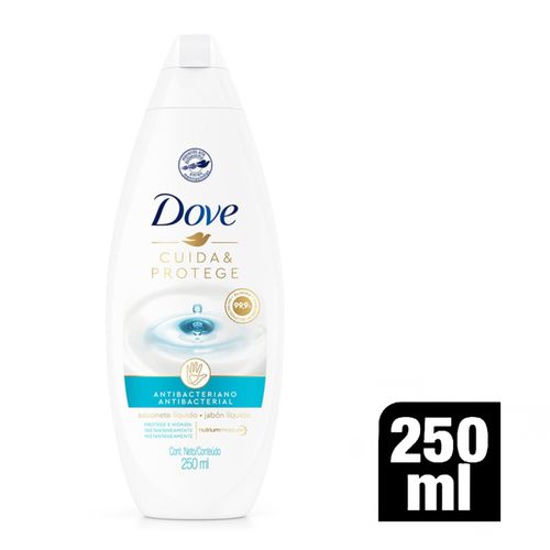 Jabón Dove Líquido Protege Cuida Frasco X 250 Ml Unilever