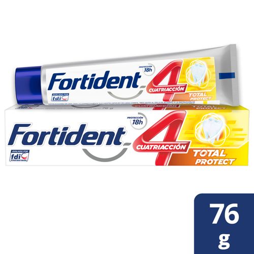 Crema Dental Fortident Total Protect Tubo X 76 Gr Unilever