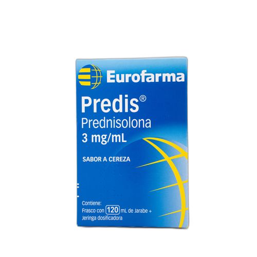 Predis Prednisolona Jarabe Frasco X 120 Ml Eurofarma