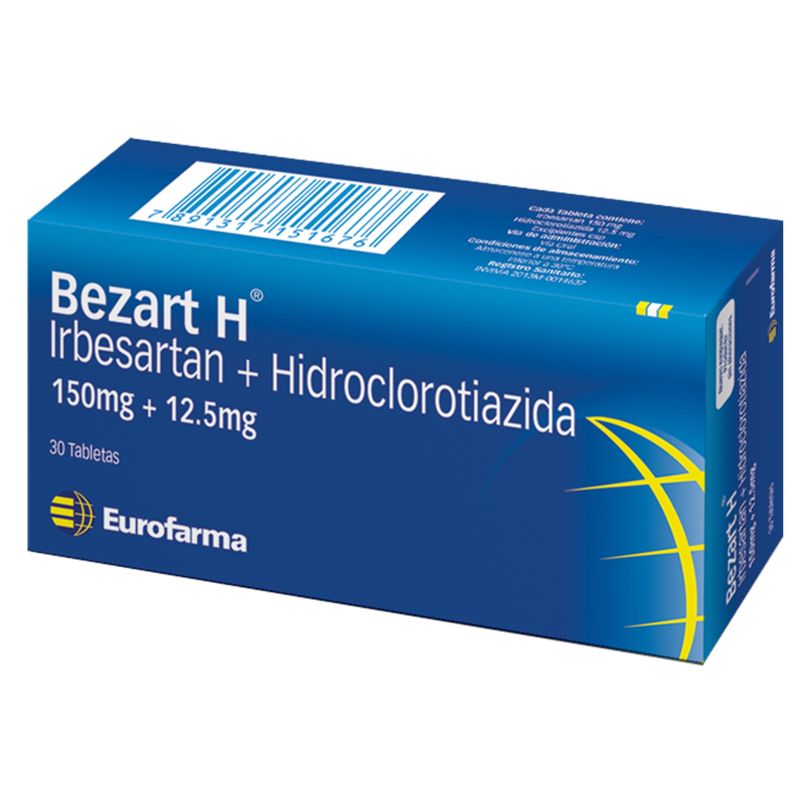 bezart-hidroclorotiazida-irbesartan-150-mg---12-5-caja-x-30-tabletas-eurofarma