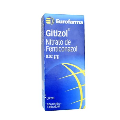 Gitizol Nitrato De Fenticonazol 2 Gr Aplicador Tubo X 40 Gr Eurofarma