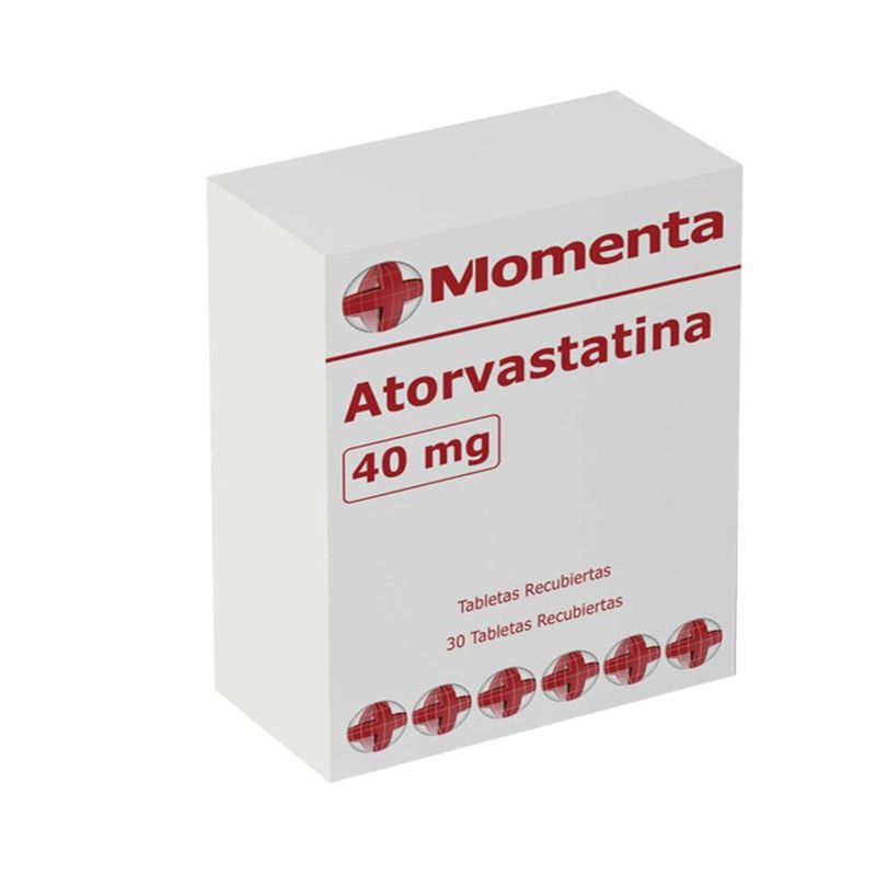 Atorvastatina 40 Mg Caja X  30 Tabletas Eurof