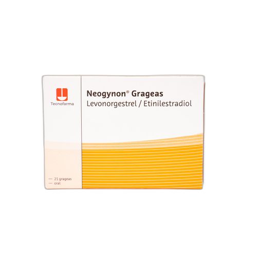 Neogynon Etinilestradiol 0.05 Mg Levonorgestrel 0.25 Mg Caja X 21 Grageas Tecnofarma