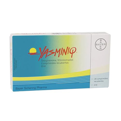 Yasminiq Drosperinona 3 Mg Etinilestradiol 0.02 Mg Caja X 28 Comprimidos Bayer