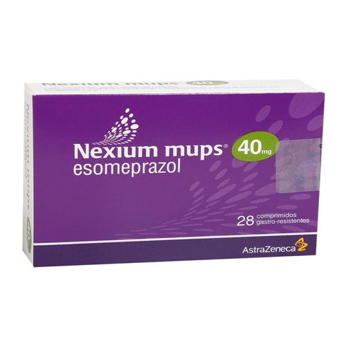 Nexium Mups 40 Mg Caja X 28 Comprimidos Tableta Zeneca