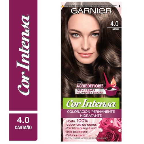 Tinte Nutrisse Color Intensa Castaño Estuche 4.0 Loreal