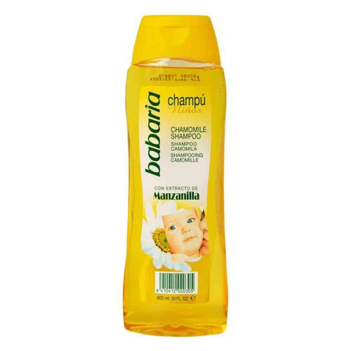 Shampoo Babaria Manzanilla Frasco X 600 Ml