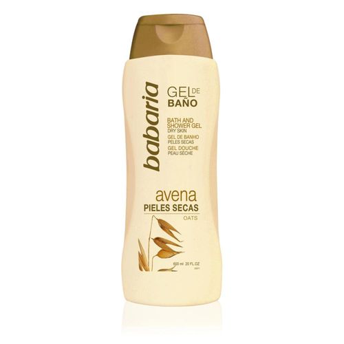 Gel De Baño Babaria Avena Piel Seca Frasco X 600 Ml