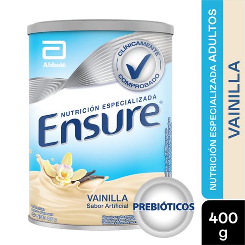 Ensure New Gen Vainilla Lata X 400 Gr Polvo Abbott