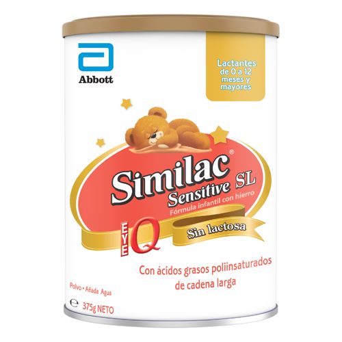 Similac Eye Q Sensitive Sin Lactosa 375 Gr Abbott