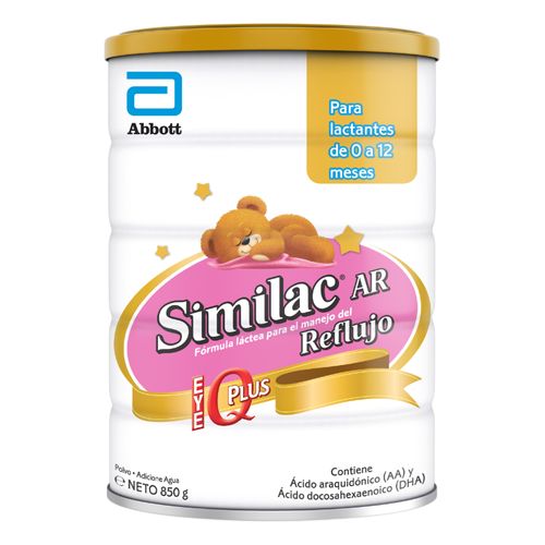 Similac Ar Reflujo Eye Q 850 Gr Polvo Leche Infantil.Formula Lata X 850G Abbott
