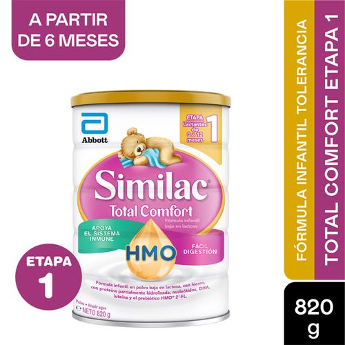 Fórmula Infantil Similac Total Comfort 1 Lata X 820 Gr Abbott