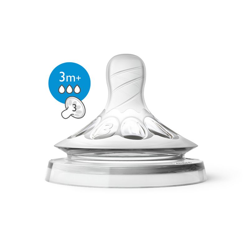 Avent tetina natural 2.0 flujo medio x2