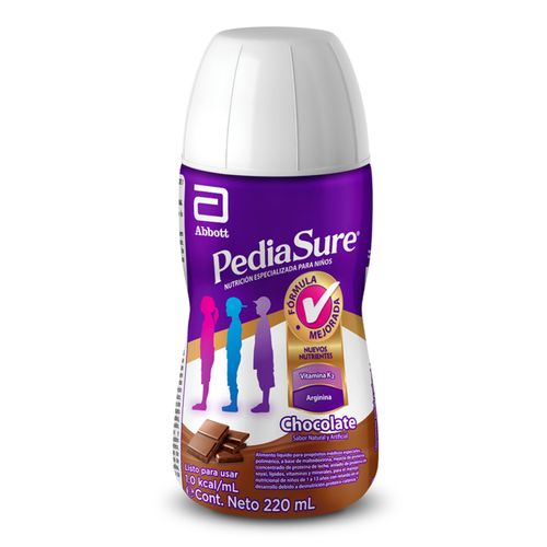 Pediasure Líquido Chocolate Botella X 220 Ml Abbott