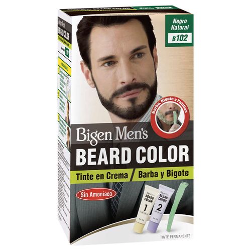 Tinte Bigen Men Beard Negro B102