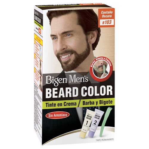 Tinte Bigen Men Beard Castaño Oscuro B103