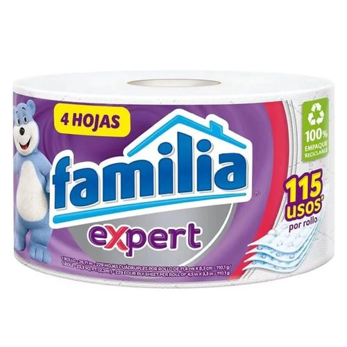 Papel Higiénico Familia Expert 48 Paquete X 1 Rollos 26