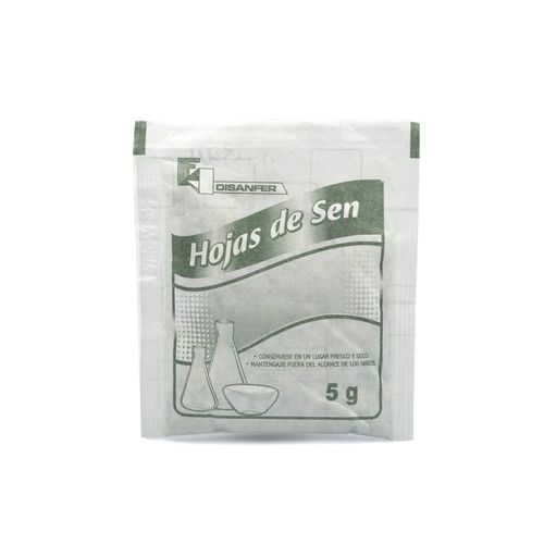 Hojas De Sen 5 Gr Paquete X 20 Sobres Disanfer